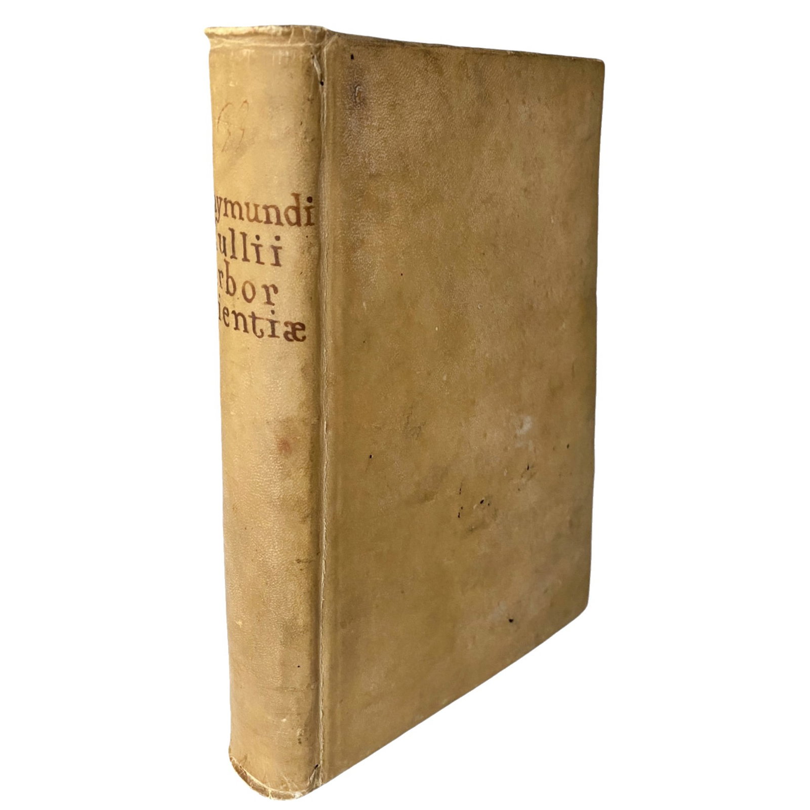 [LITERATURE] - Llull Ramòn (1232 - 1315) - 1636. Apparently Unrecorded Edition Of Lull’s: Llull, Ramòn. "Arbor Scientiae venerabilis et caelitus illuminati patris Raymundi Lulli Maioricensis. Opus nuperrime recognitum revisum & correctum." Lyon: Jean Pillehotte for Jea