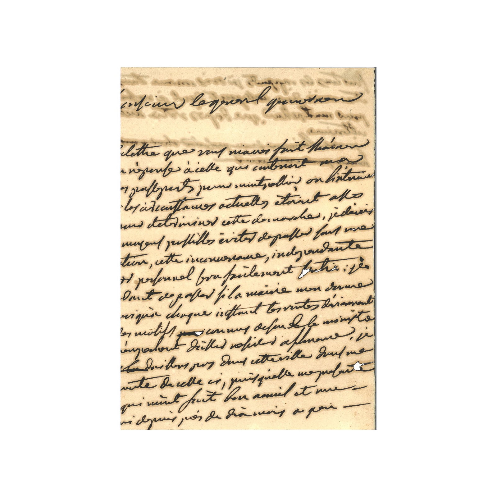 [HISTORY] - BARRAS Paul (1755 - 1829) - A Fallen Revolutionary Seeks Return To France: Member of the Convention, Member of the Directory, 1755–1829. Letter to the Governor-General (Miollis), Rome, 14 January 1814. In-4, 1 p. 1/4. Handwritten note concerning his request for a passp