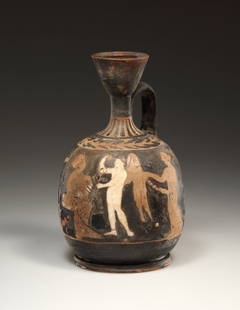 AN ATTIC LEKYTHOS IN THE MANNER OF THE MAIDIAS PAINTER: "