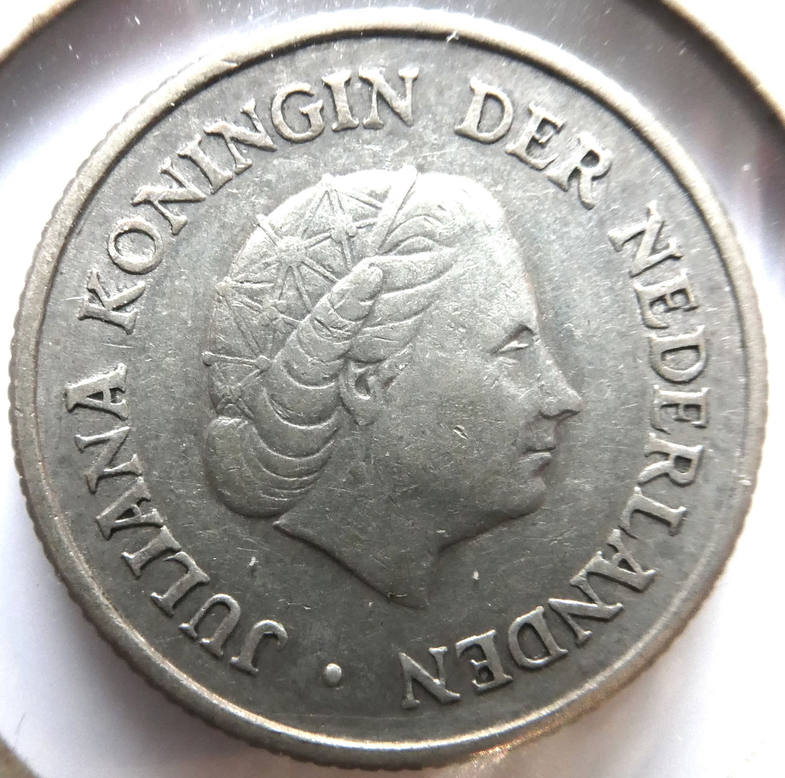 1963 Juliana Netherlands gulden Silver Coin (1 of 2)