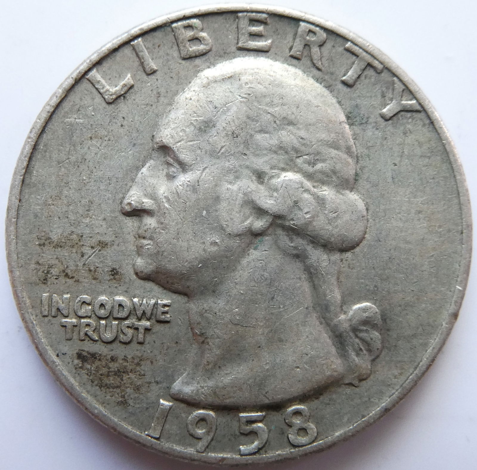 1958-D Washington Silver Quarters (1 of 2)