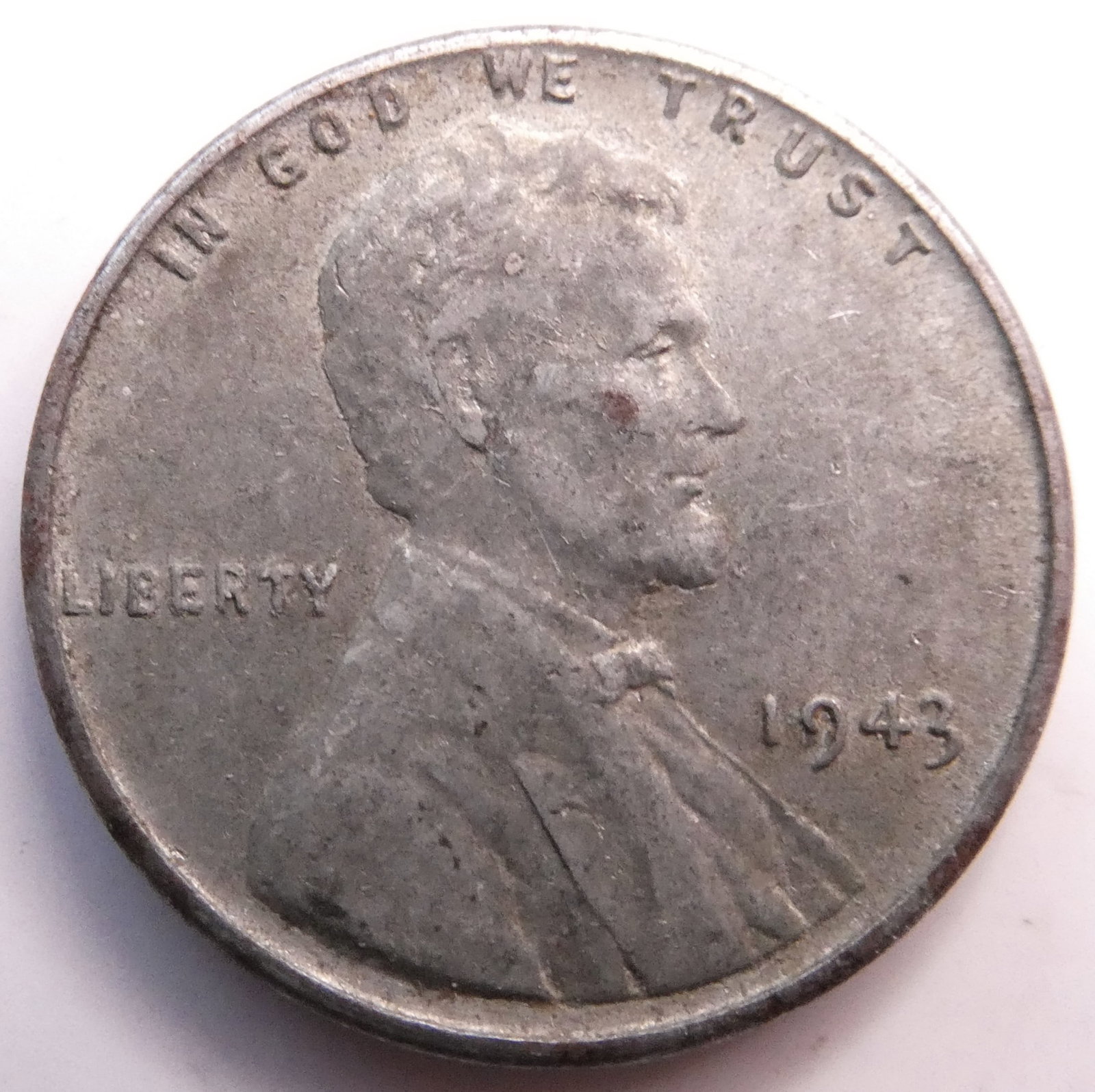 1943 Lincoln War steel penny cent (1 of 2)