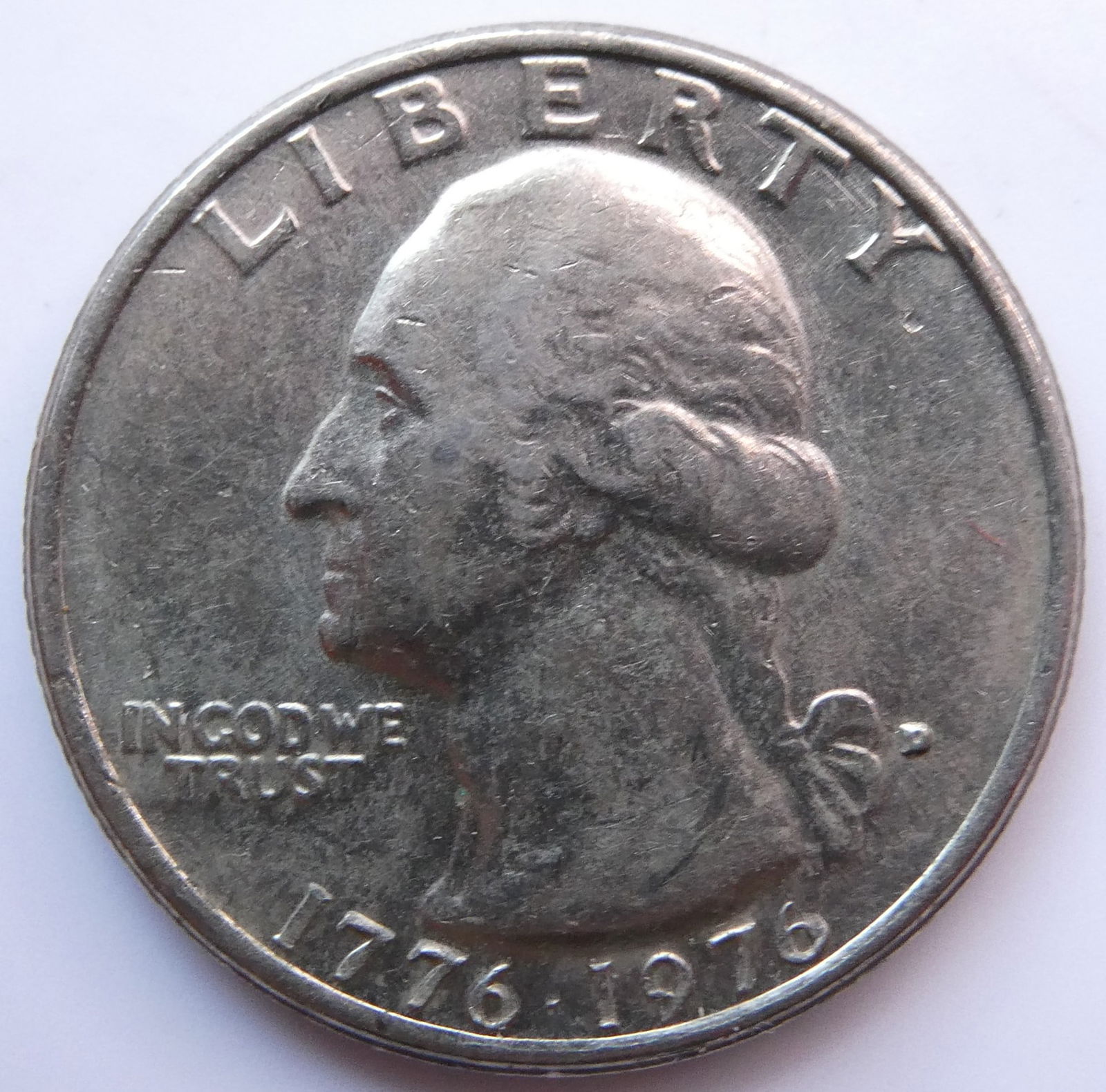 1776-1976-D WASHINGTON QUARTER DOLLAR SILVER 25C MS (1 of 2)