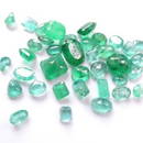 natural emerald Ethiopia lot 23,65 ct