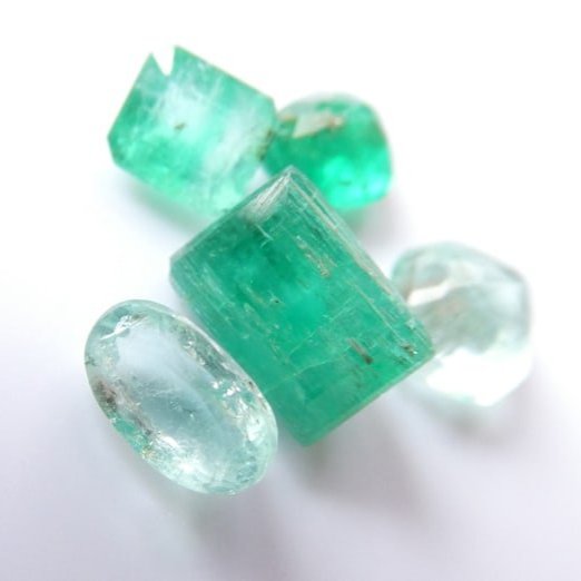 natural emerald punjsher Afganistan lot 5,20 ct (1 of 7)