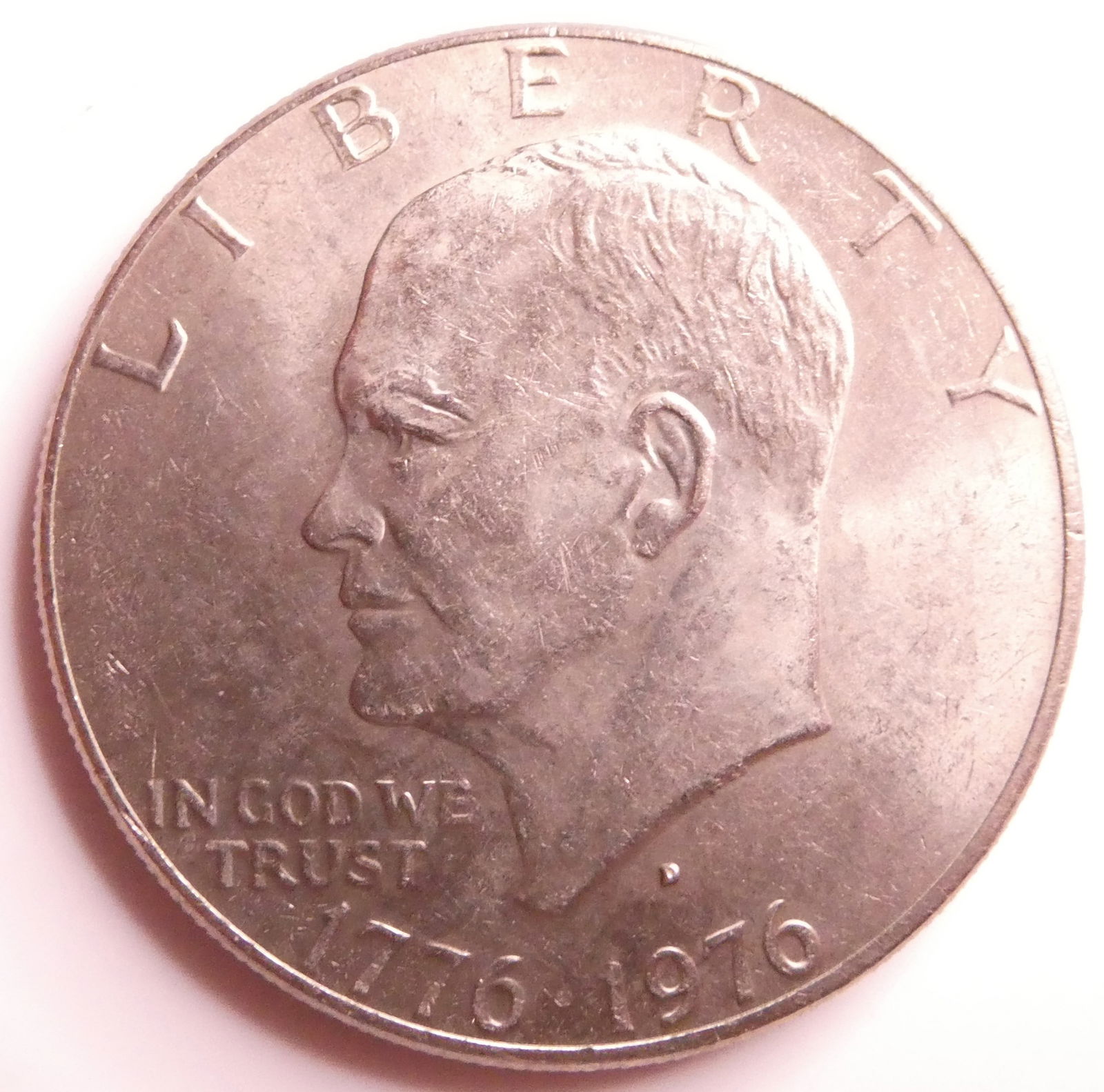 US Eisenhower 1 dollar 1779-1979-D  Silver coin (1 of 2)