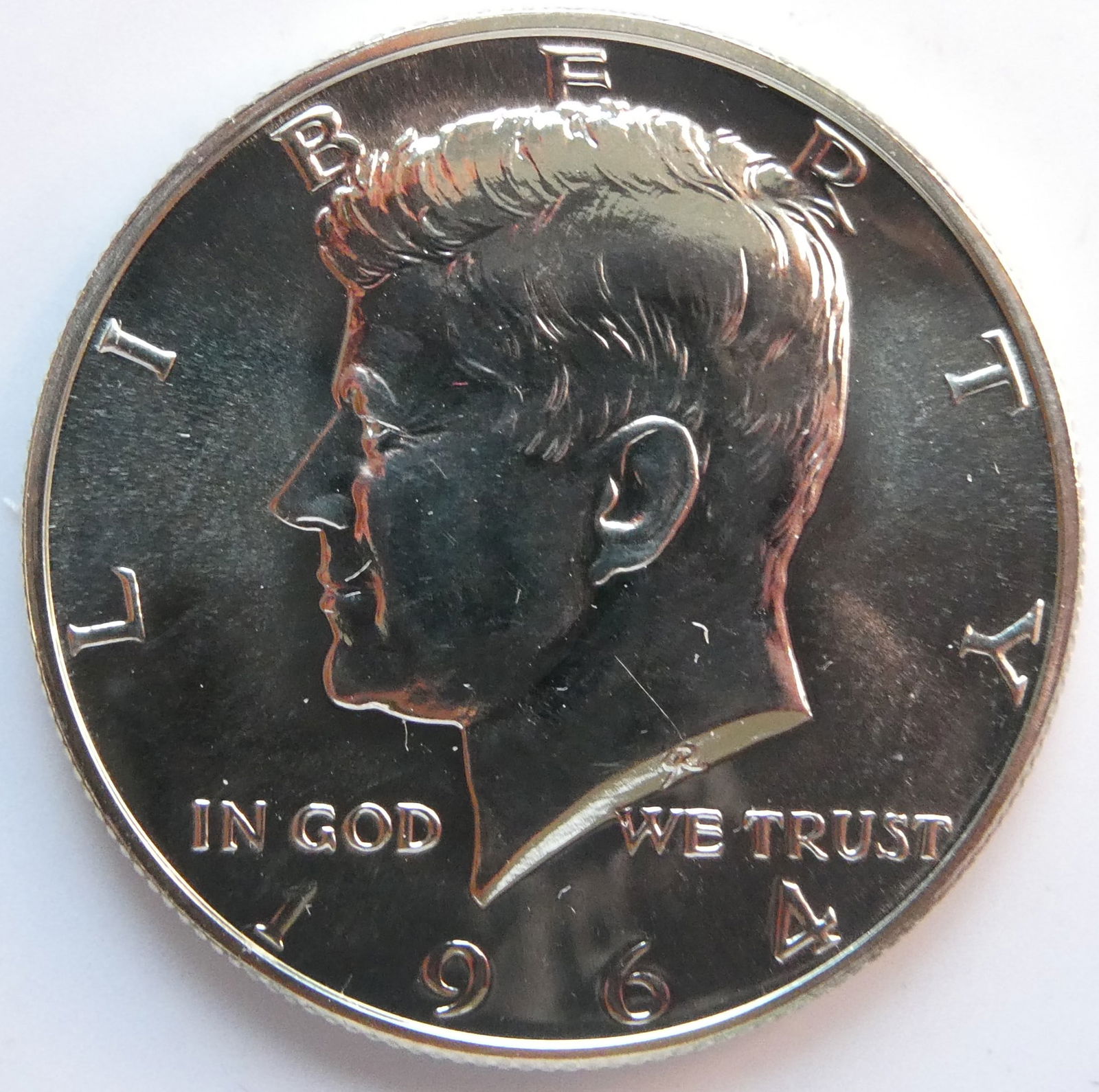 USA Half dollar, 1964 Kennedy Half Dollar  Silver Coin (1 of 6)