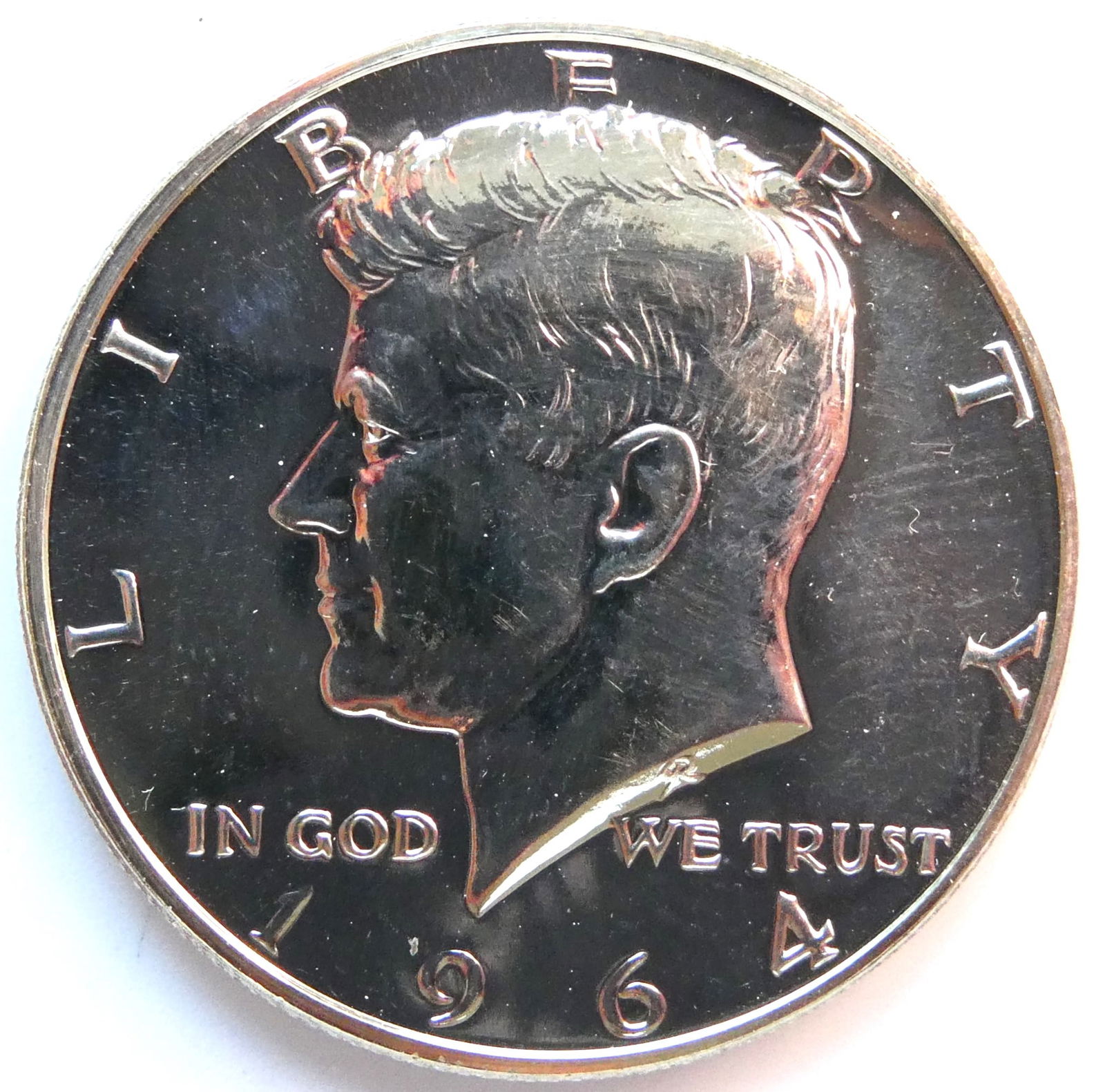 USA Half dollar, 1964 Kennedy Half Dollar  Silver Coin (1 of 2)