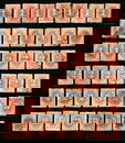 US 1879/1891 Collection of oldest Postage 1c, 2c, 3c 5c, 10c Due Stamps, brown, deep brown, red
