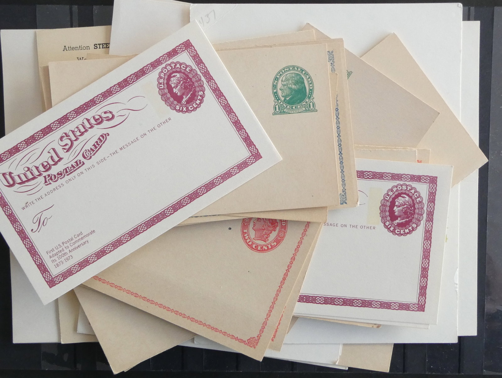 Lot of unused Wrappers and cards early 19th century: Lot of unused Wrappers and cards early 19th century
