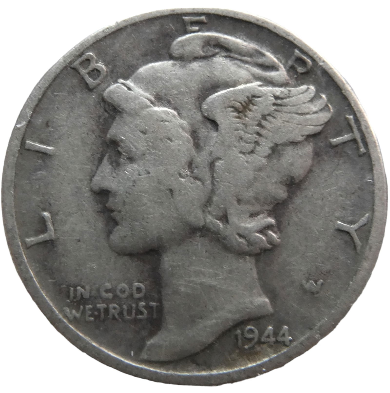 1944 Mercury Silver one dimes (1 of 2)