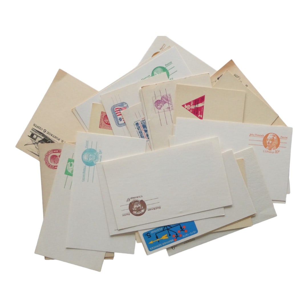 USA collection of older unused postcards (1 of 4)