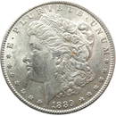 US 1889 Morgan Dollar Silver coin