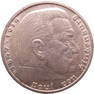 5 Reichsmark Paul von Hindenburg 1938 Silver coin