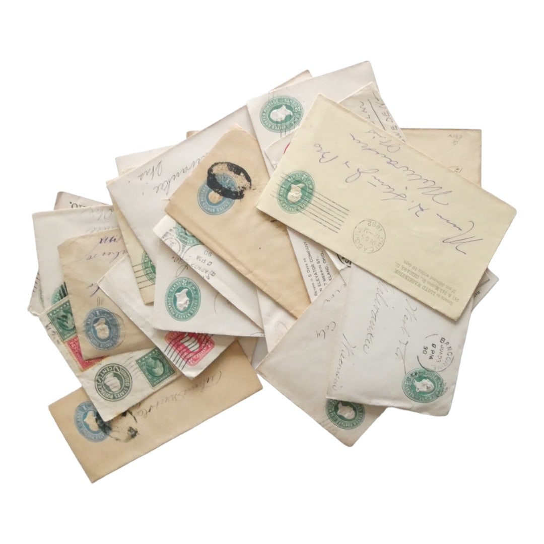 Lot USA collection wrappers1800 early 1900 (1 of 9)