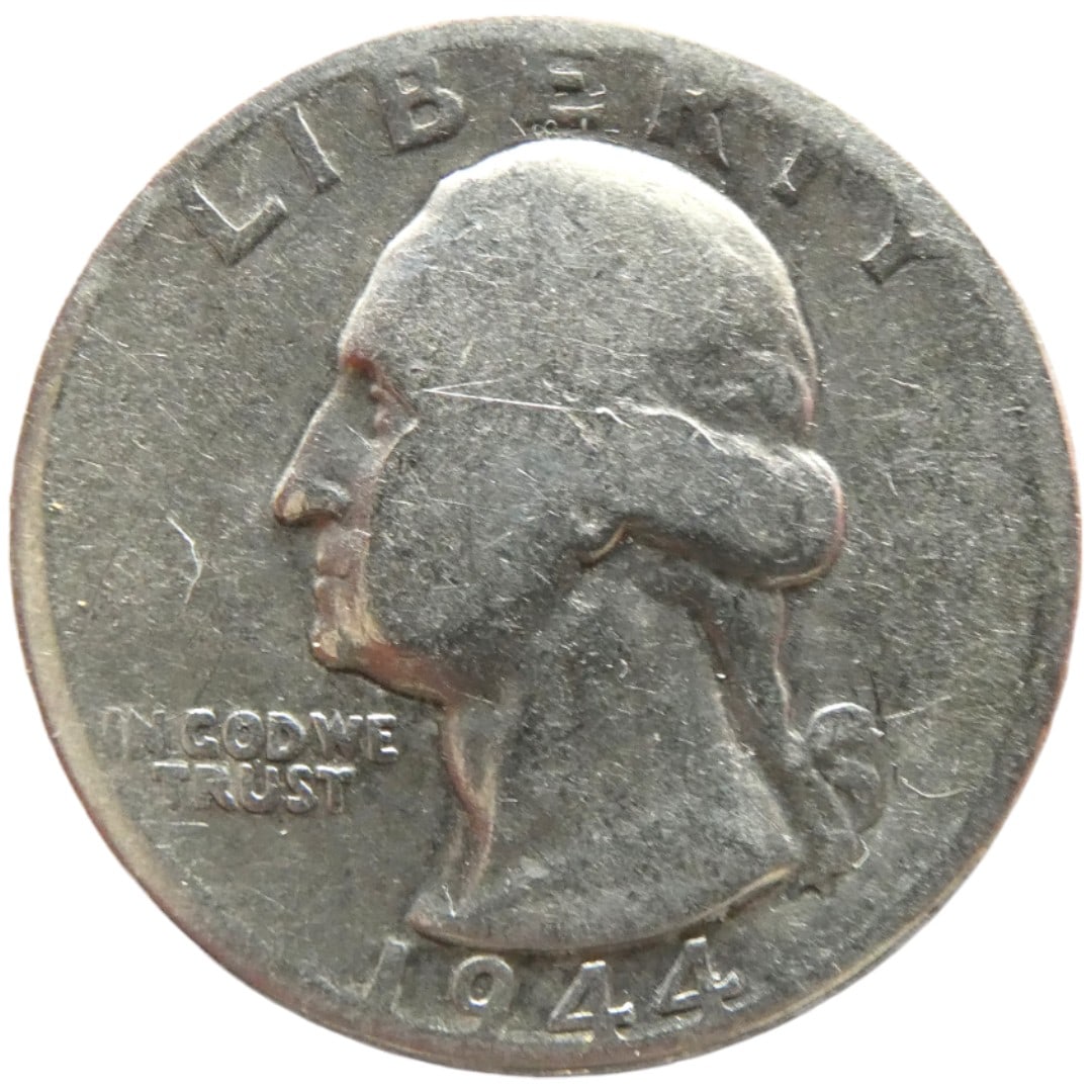 United States "Washington Silver Quarter" 1944 Silver coin (1 of 2)