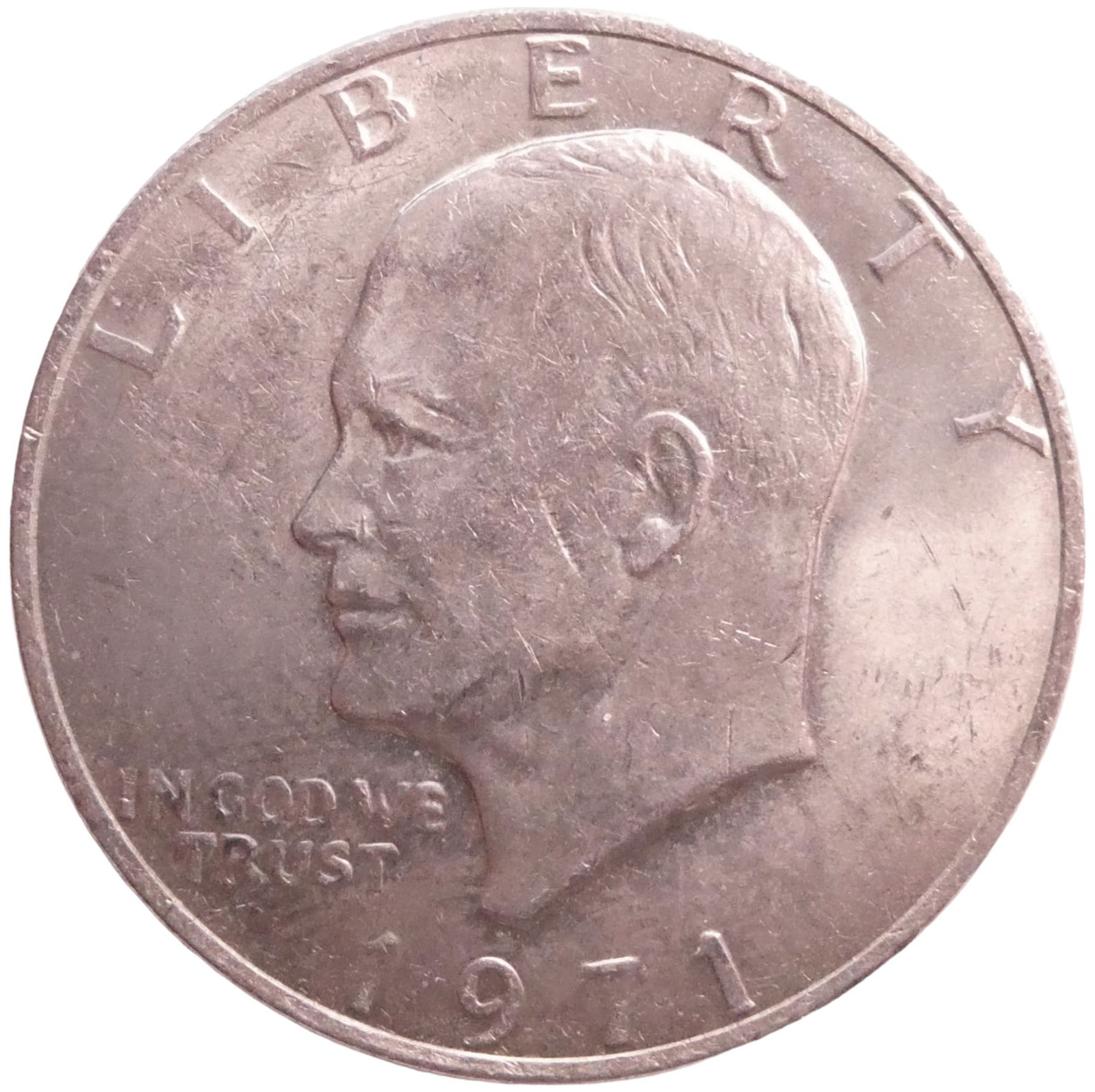 US 1971 Eisenhower Silver Dollar (1 of 2)