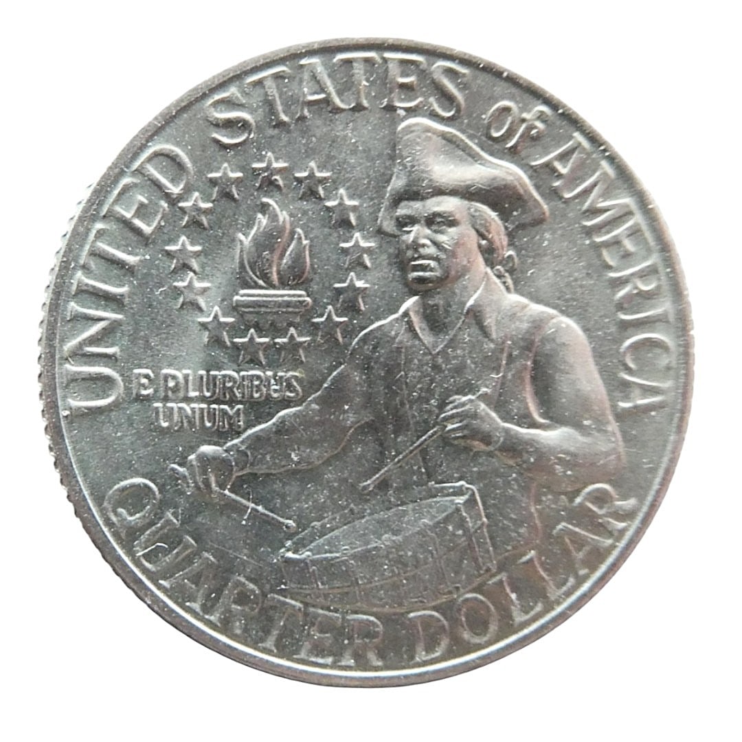 United States 1776-1976 half Dollar "Washington Quarter" Bicentennial (1 of 2)