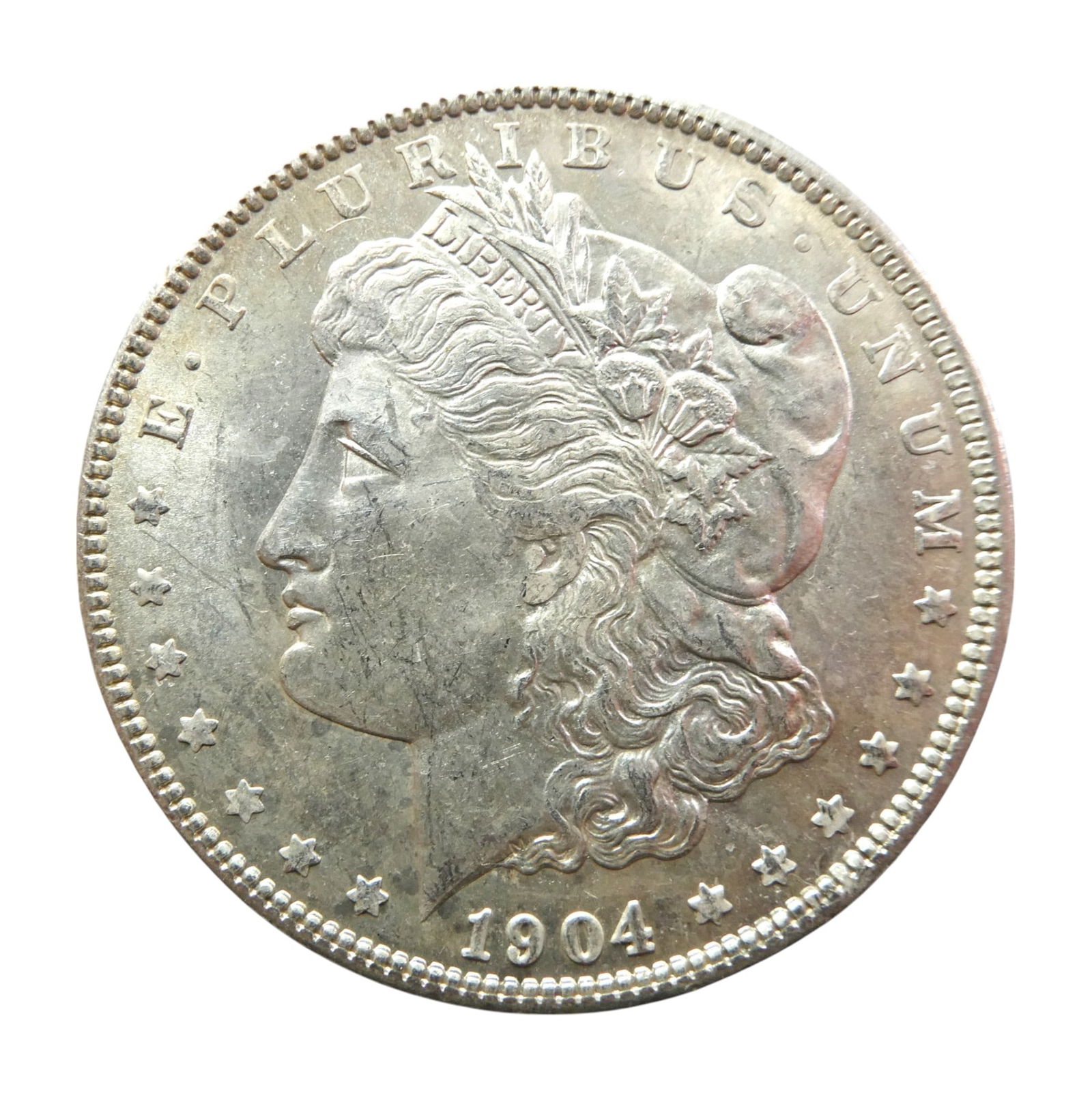1904-O Morgan Silver Dollar, New Orleans Mint, .900 Silver (1 of 2)