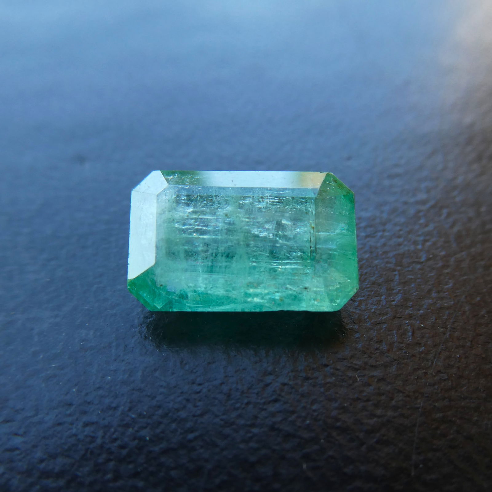 3.25 ct Natural Emerald, Emerald Cut, Panjshir Afghanistan, IGI Certified (1 of 13)