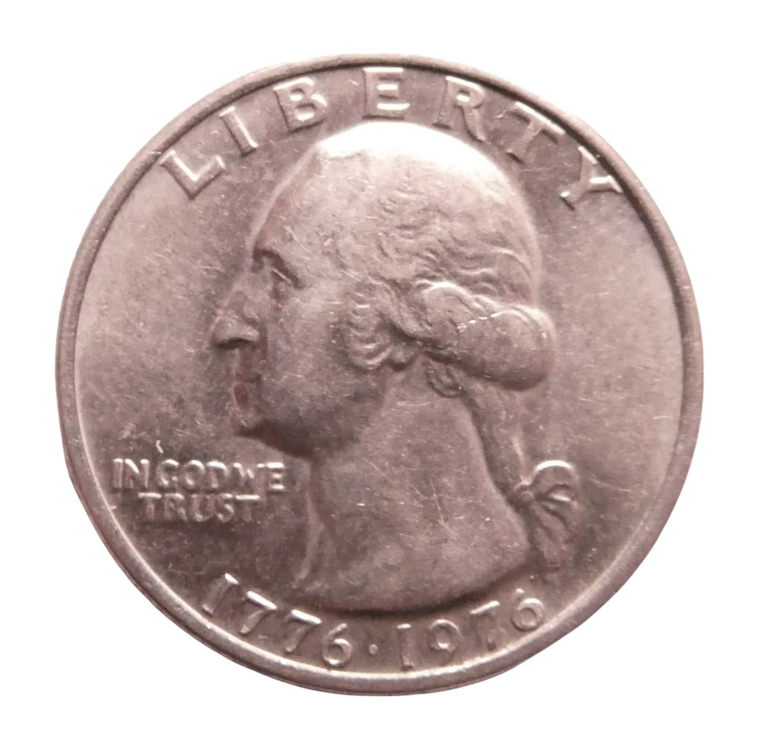 1776-1976-S U.S. Bicentennial Quarter, 40% Silver Proof, Washington (1 of 2)