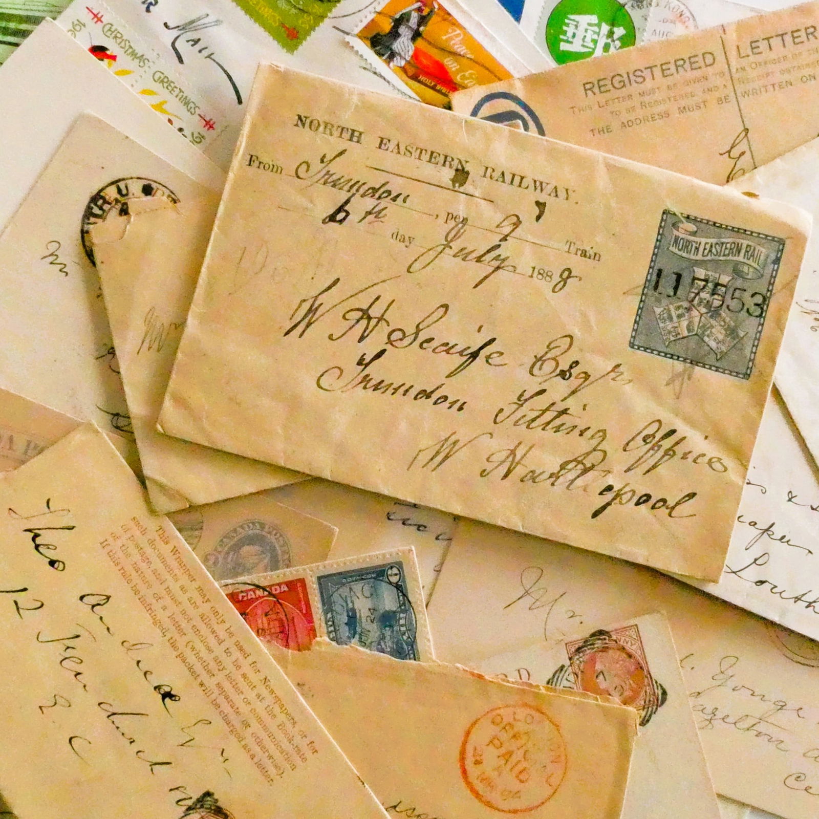 British, British Colonies Covers Mixed age Lot 20 Covers (1 of 16)