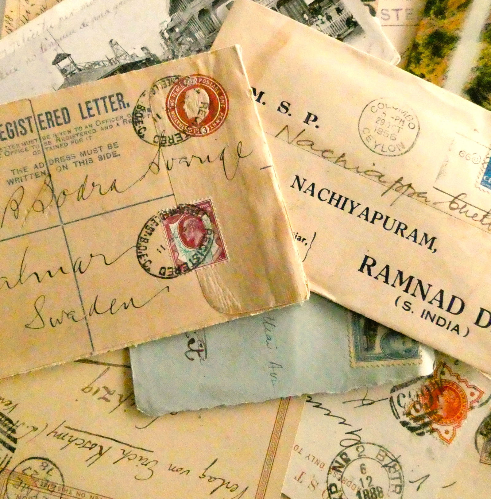 British and Colonial Postal History Covers Collection 22 Items 19th–20th Century (1 of 7)