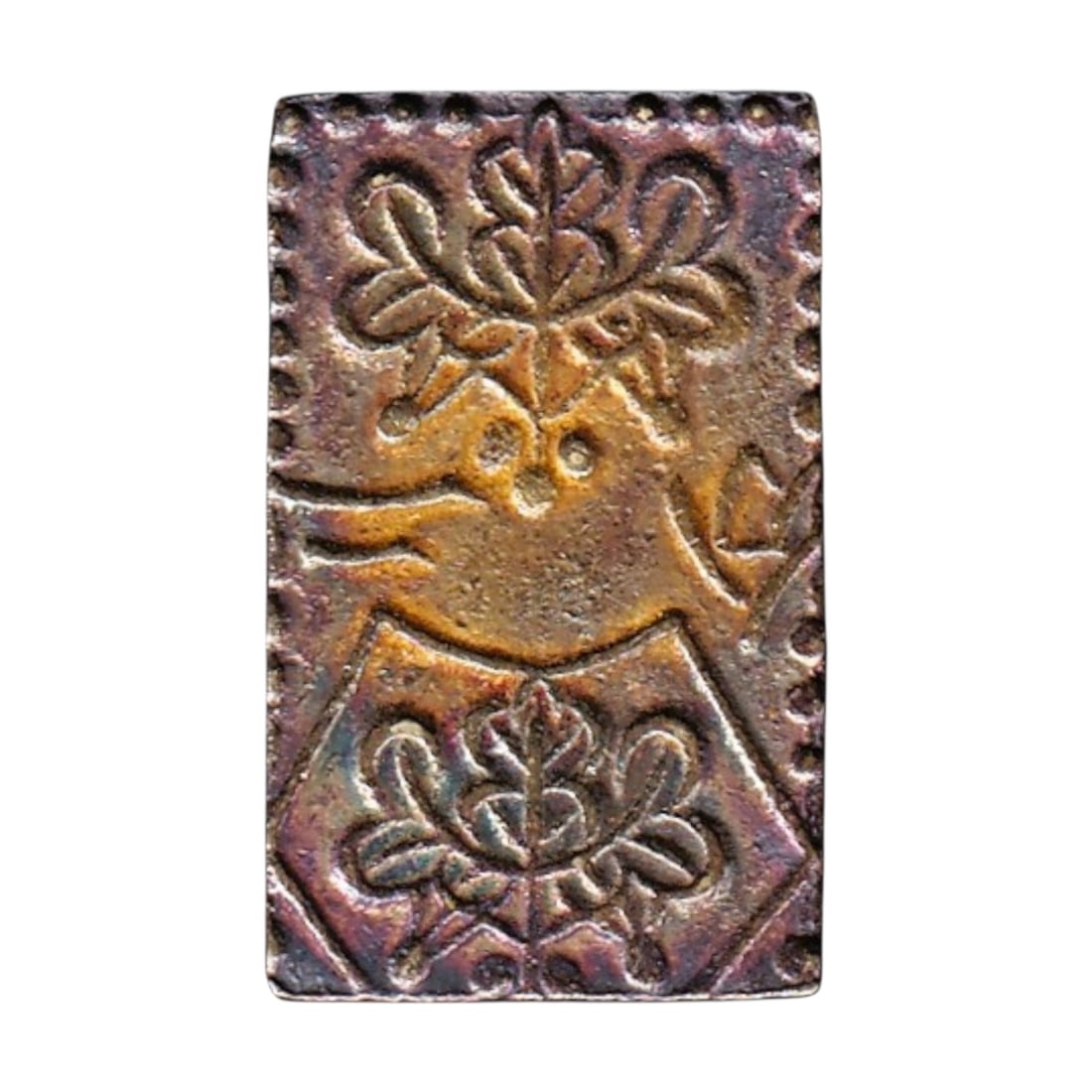 Japan Meiji Edo 2 Bu gold coin C21d DHJ 8.32 JNDA 9-29 Fr 22: Struck in Japan during the transitional Meiji Edo period of 1868 to 1869, this 2 Bu gold coin represents the final years of the traditional Ryu currency and the emergence of a modernized monetary syst