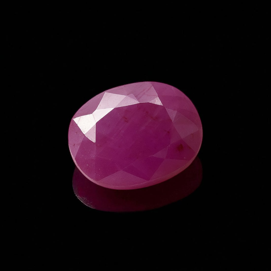 Unheated Purplish Pink Sapphire, 3.20 ct, Cushion Cut, ALGT Certified (1 of 9)