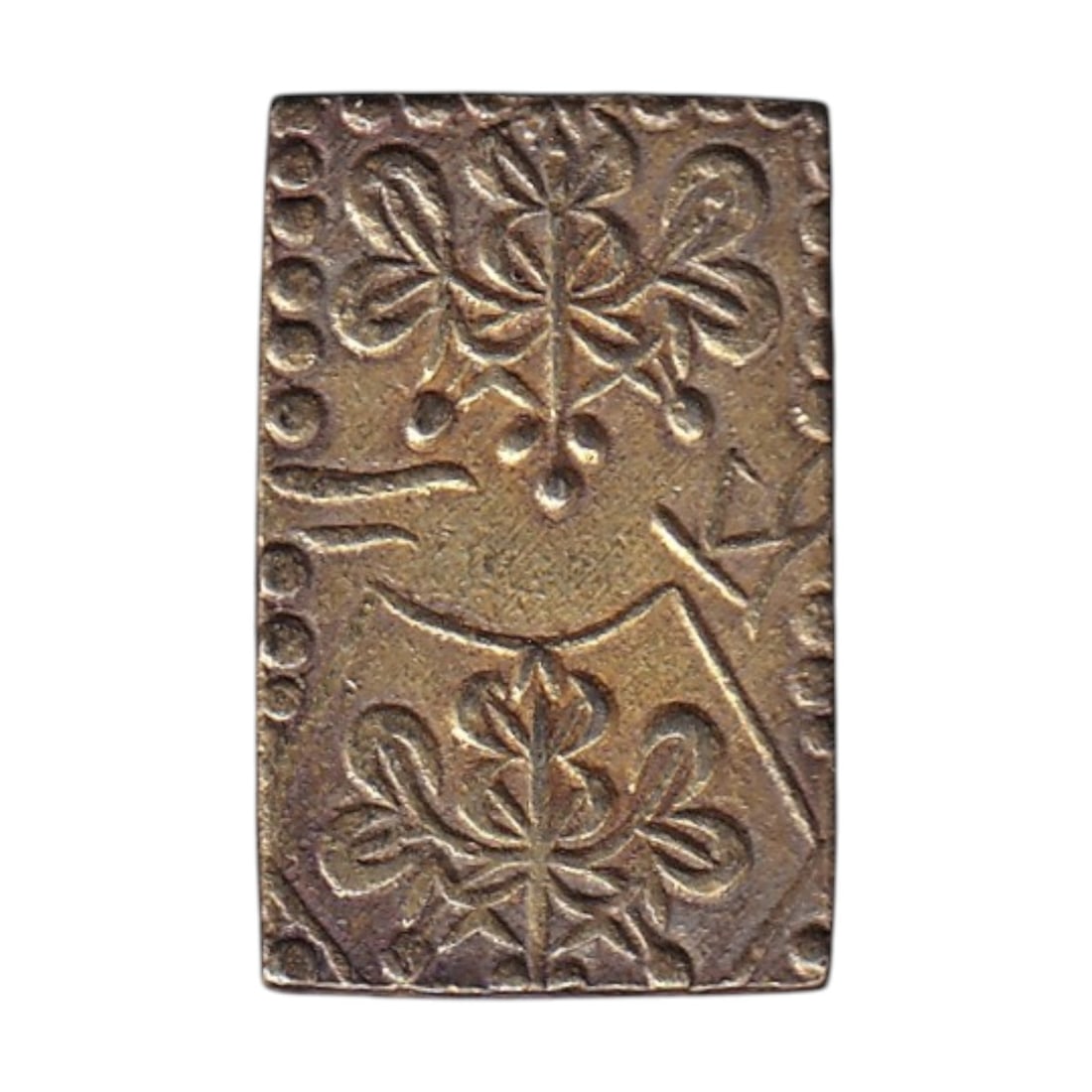 1868 Japan Meiji era 2 Bu hammered gold coin Edo period rare (1 of 2)