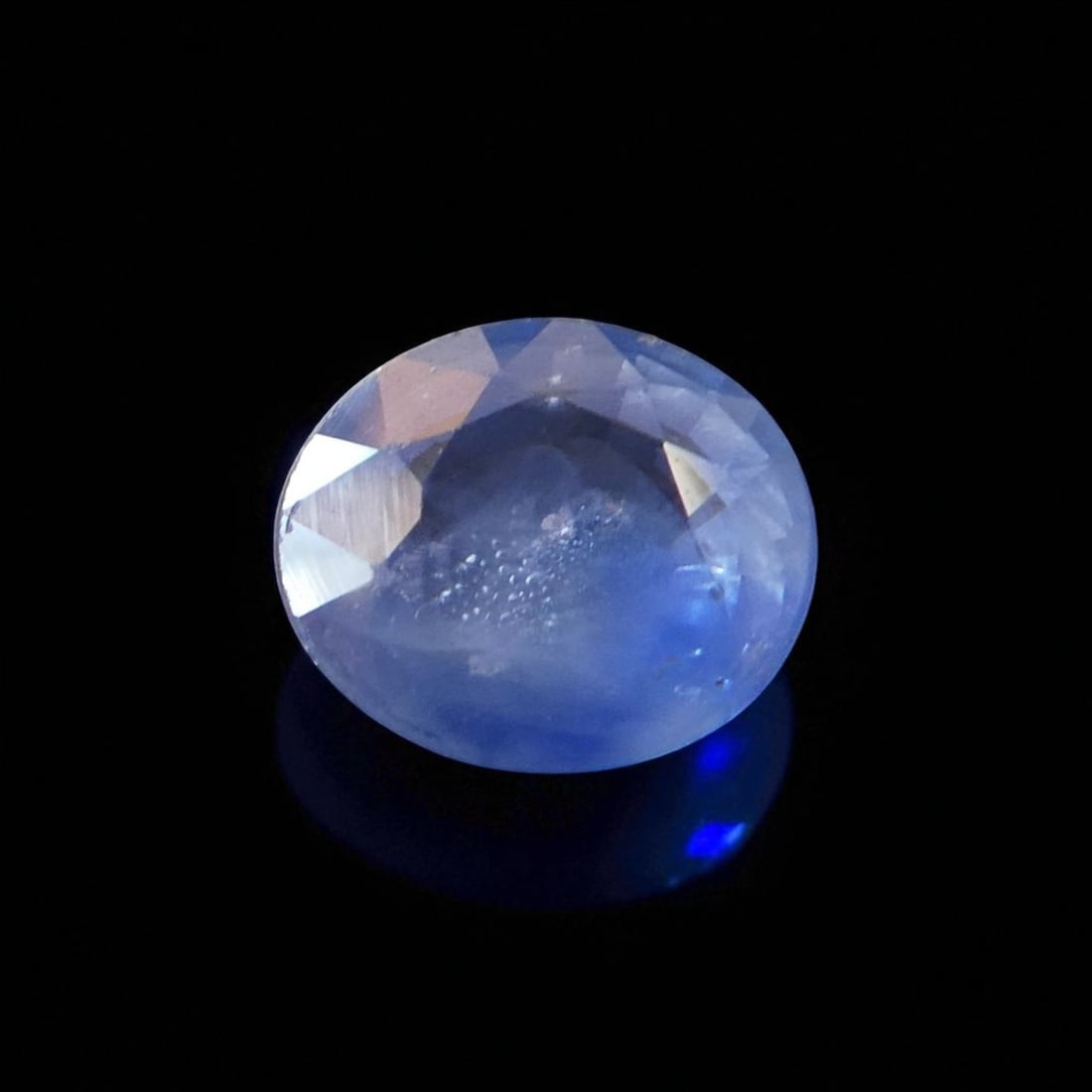 0.92ct Oval Mixed Cut Blue Sapphire – ALGT Certified Heated Gem (1 of 18)