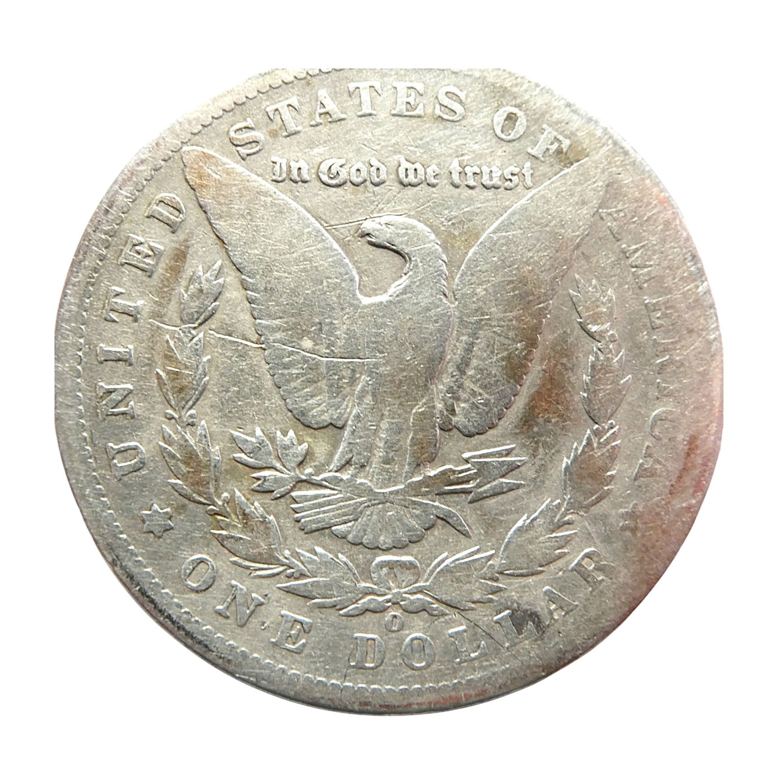 1899-O Morgan Silver Dollar, Liberty Head, Eagle Reverse - 2