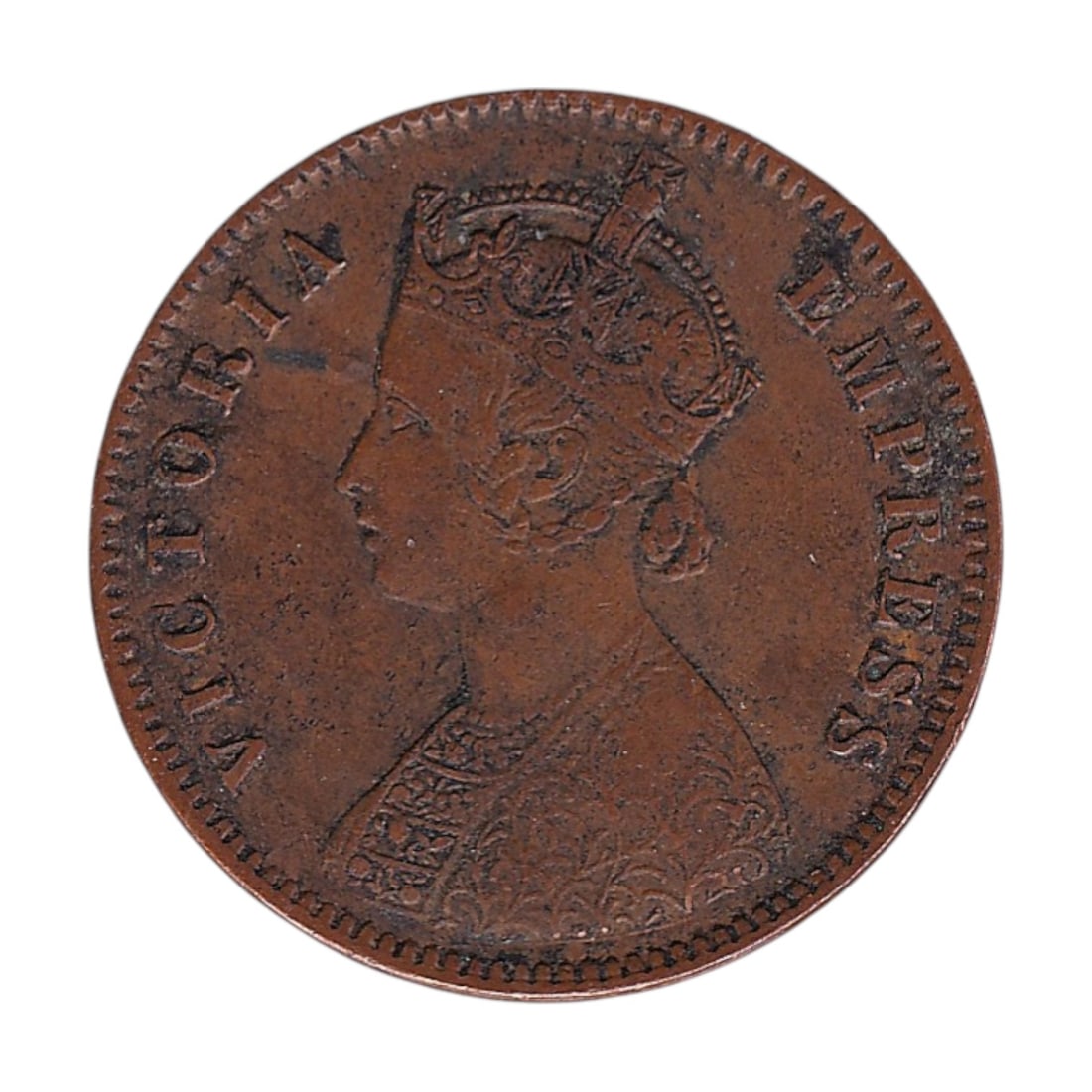 1894 India British Raj Quarter Anna KM486 Victoria (1 of 2)