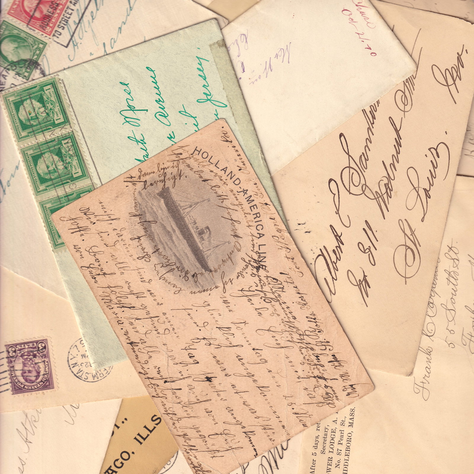 United States 1800s Early 1900s Postal History Group 30 Items Scott (1 of 5)