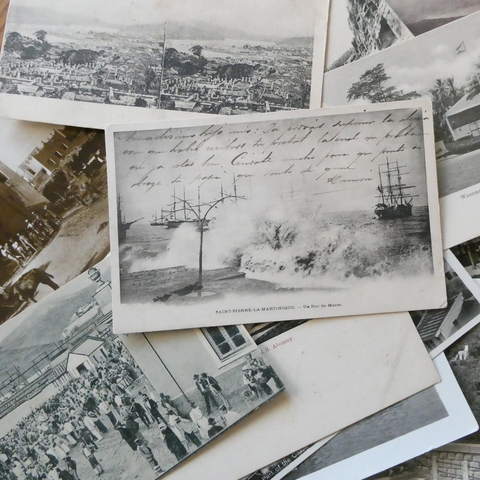 Colonial Postcards Lot 23 Pieces Early 20th Century: This lot comprises a varied and visually compelling group of twenty three original colonial era picture postcards dating from the late nineteenth to the early twentieth century representing a wide geo
