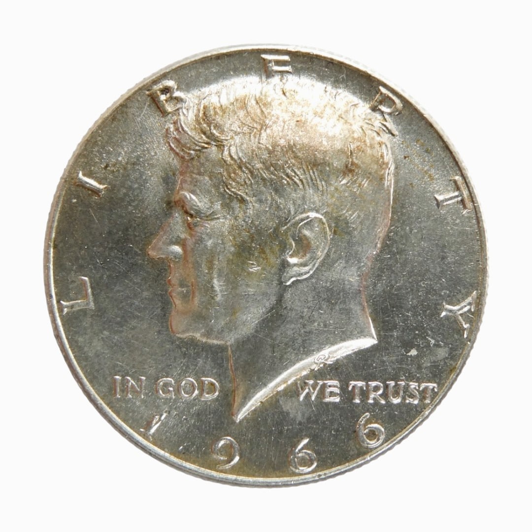 1965 USA Kennedy Half Dollar KM202a Silver Proof: This United States Kennedy Half Dollar belongs to the celebrated silver series issued between 1965 and 1970 following the introduction of the Kennedy design after the assassination of President John F