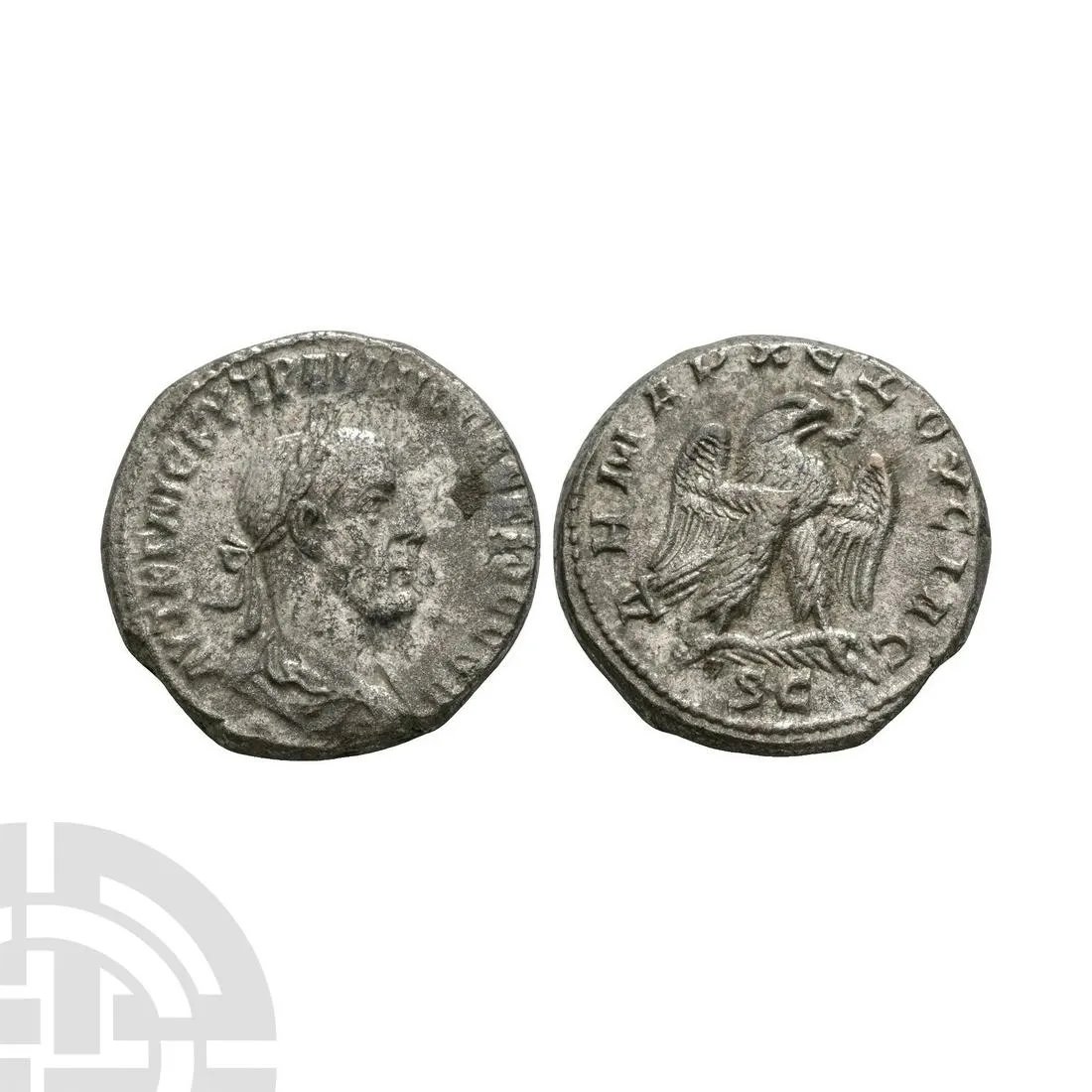 Ancinet Conins: Trajan Decius - Eagle Tetradrachm (1 of 1)