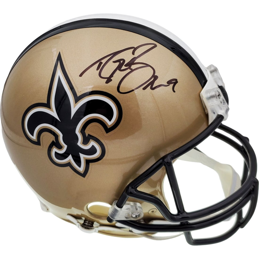 Drew Brees Signed New Orleans Saints FS Authentic Proline Helmet (BAS COA) (1 of 2)