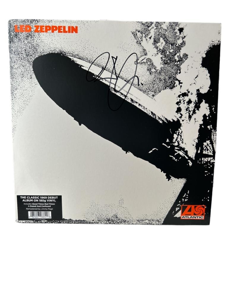 Robert Plant Led Zeppelin Signed Vinyl LP (1 of 3)