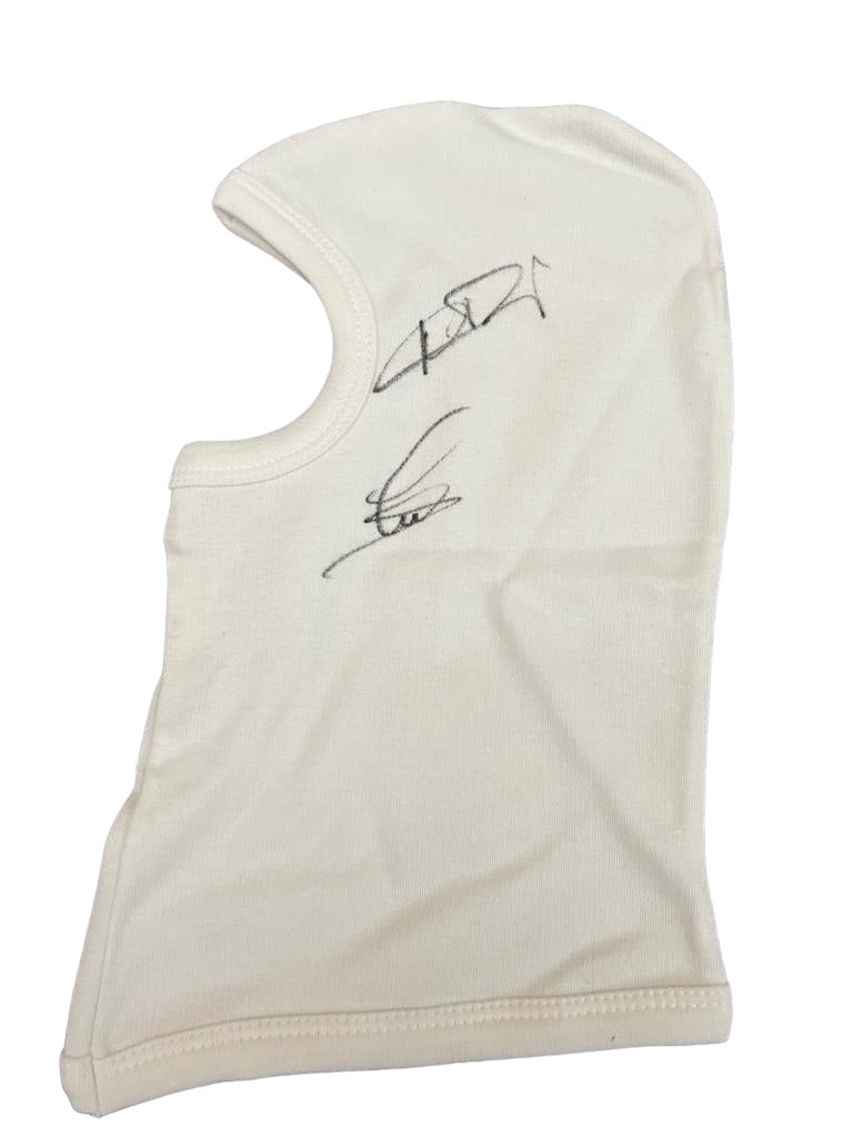 Lewis Hamilton And Nico Rosberg Signed F1 Balaclava (1 of 1)