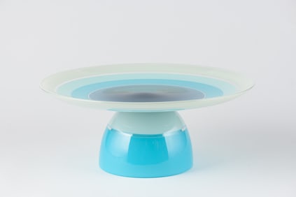Boyd Sugiki and Lisa Zerkowitz from Two Tone Studios "Striped Footed Platter"