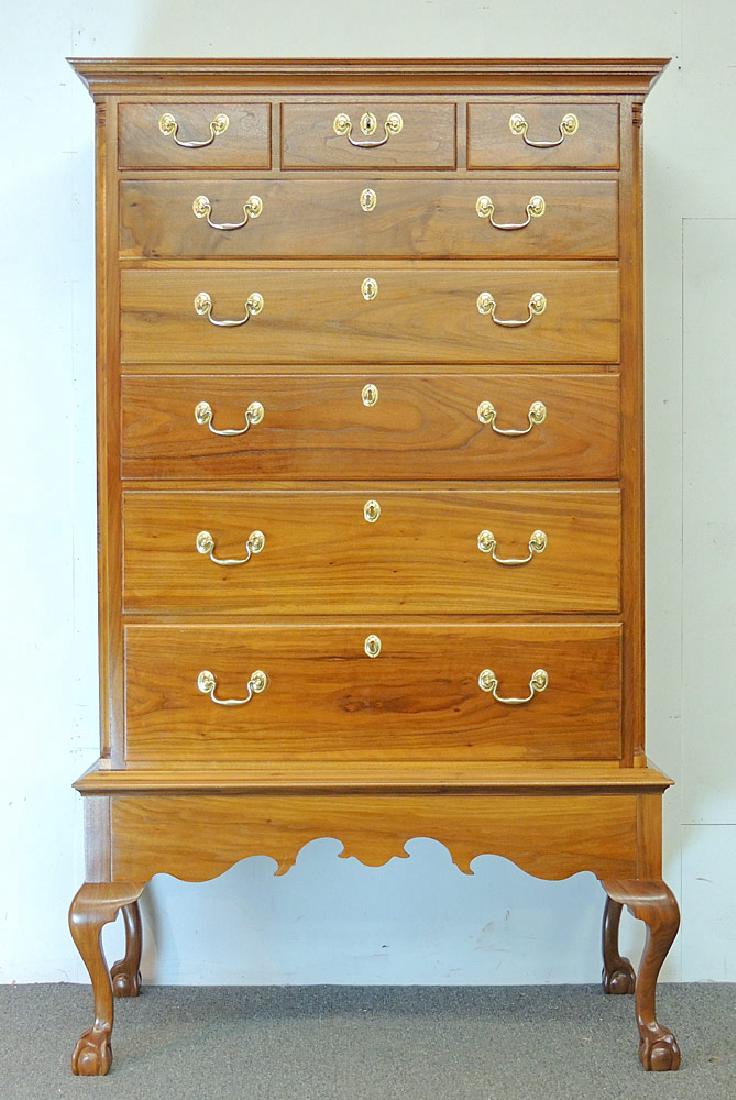 Cabinet-Made Chippendale-style Chest on Frame (1 of 2)