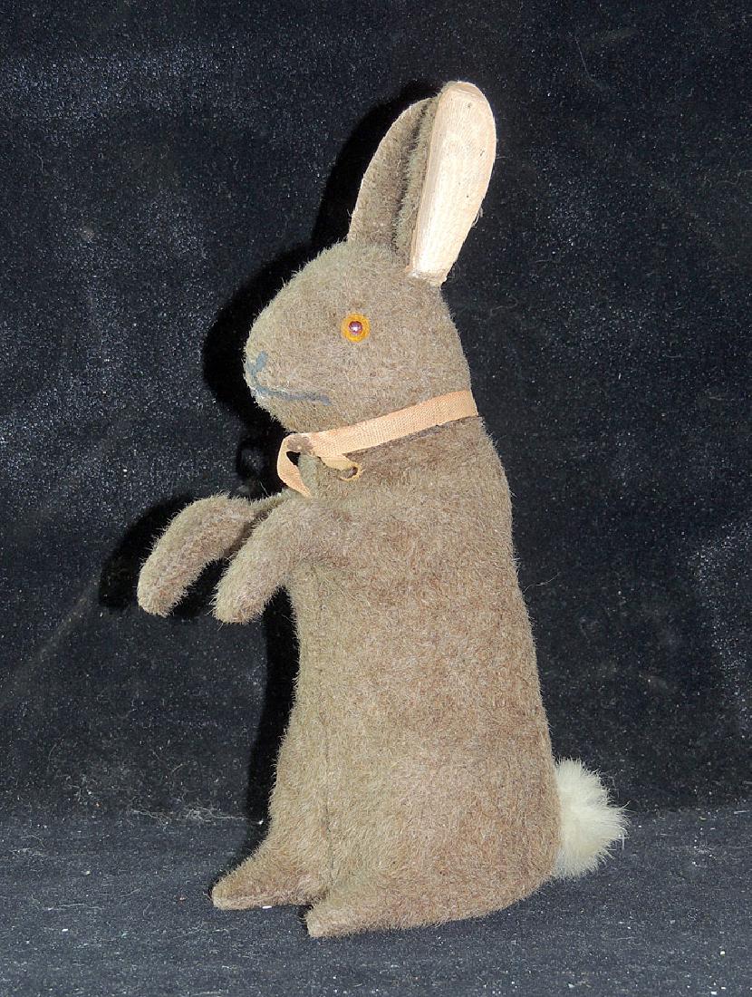 Mohair Covered Rabbit Candy Container (1 of 4)