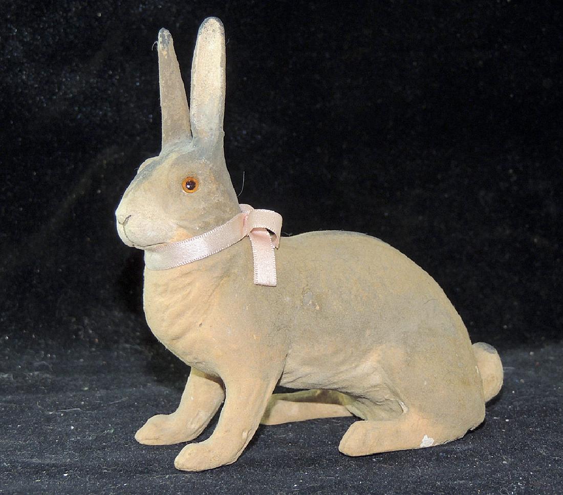 Composition Rabbit Candy Container (1 of 3)