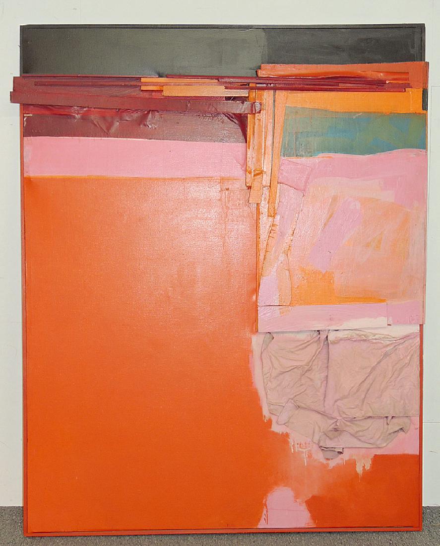 Rollin V. Hanson Mixed-Media, Abstract (1 of 2)