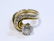 14K-Set Diamond Dinner Ring
