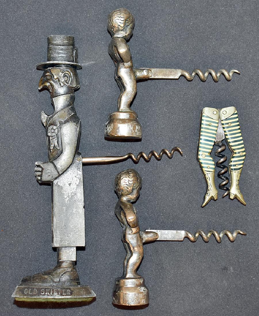 Four Novelty Corkscrews (1 of 1)