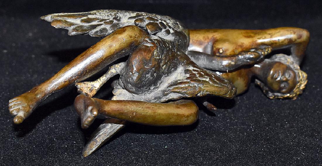 Bronze Sculpture of Leda and Swan