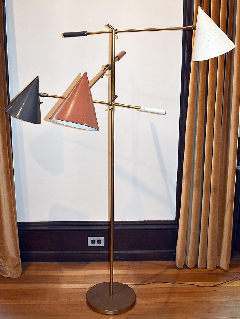Italian Three-arm Floor Lamp (1 of 2)