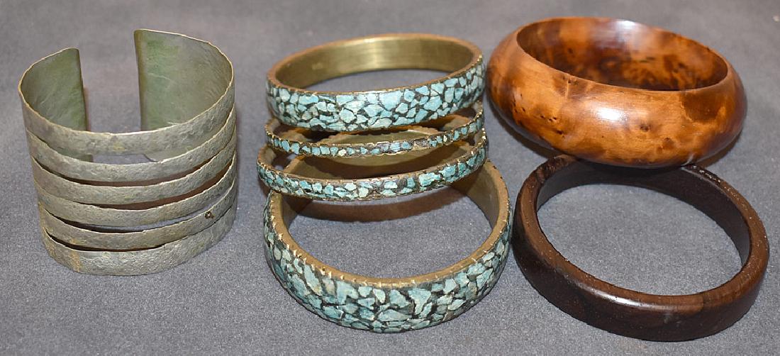 Seven Modern Cuff Bracelets (1 of 3)